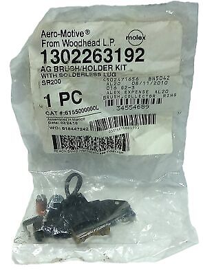 Woodhead 6155000000L 6155OOOOOOL 1302263192 Aero-Motive AG Brush Holder Kit