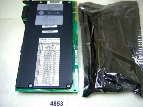 Allen-Bradley 1771-OAD Output 16PT 120 VAC w/ Wiring Arm