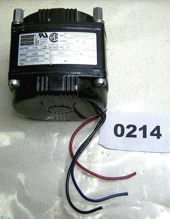 Bodine Motor KCI-24 1200RPM 115VAC