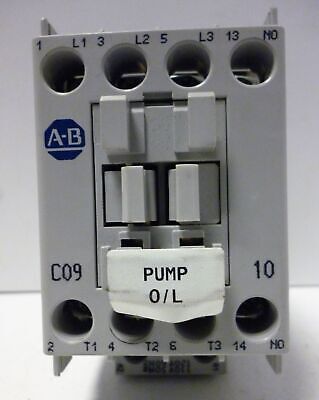 Allen-Bradley 100-C09D10 9 A Contactor with 110/120 V Coil