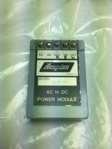 ACOPIAN DB15-10 POWER MODULE