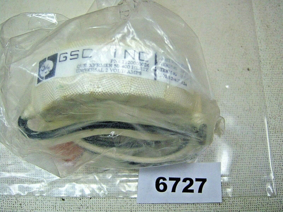 GSC Transformer 2120000026 50-400 Htz 2 Volt