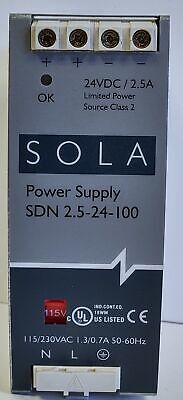 SOLA SDN2.5-24-100 Power Supply