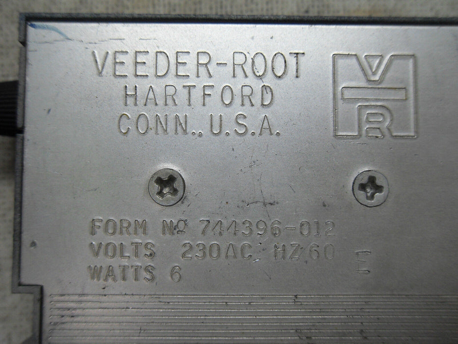 Veeder Root 744396-012 230VAC 6W Counter