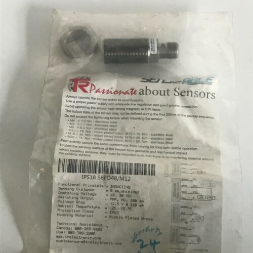 Trelectronic Sensor IPS18 S8PO48/M12