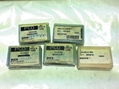 5 DICO 6031418R CARBIDE INSERTS