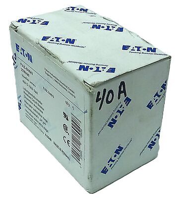 Eaton FAZ-D40/3 480/277 V AC 40 A 3 Pole Miniature Supplementary Protector