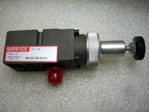 Numatics 081RS100J016W REGULATOR MK8 SINGLE PRESSURE