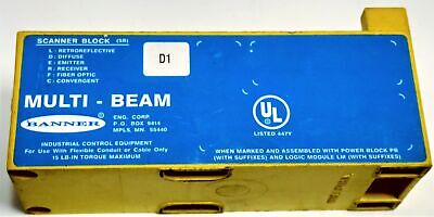Banner Engineering 17627 / SBF1 Scanner Block
