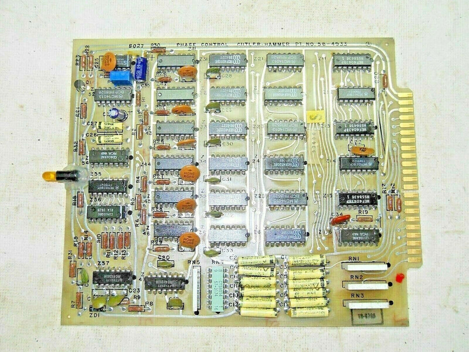 Cutler-Hammer 58-4933 Phase Control Board