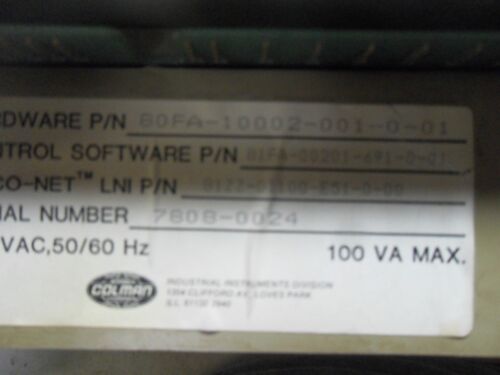 1 BARBER COLMAN 80FA-10002-001-0-01 POSITIONING MODULE MACO 8000
