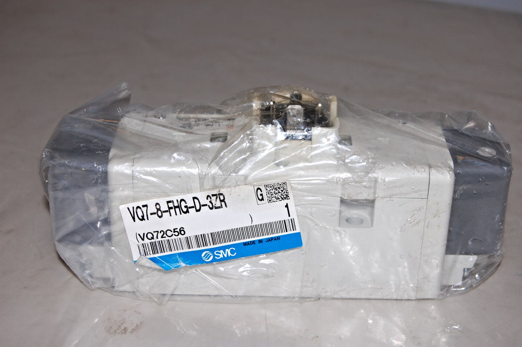 SMC VQ7-8-FHG-D-3ZR DOUBLE SOLENOID VALVE