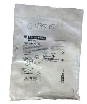 Telemecanique XS1N12NA349D 24 V DC Inductive Proximity Sensor
