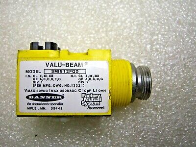 1 Banner Engineering Engineering SMI912FQD PHOTOELECTRIC SENSOR