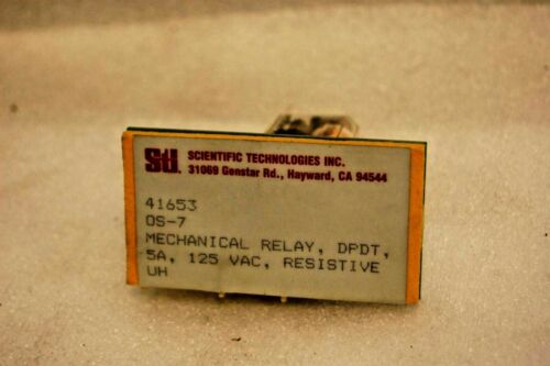 SCIENTIFIC TECHNOLOGIES INC PC RELAY BOARD CONTROL 17076