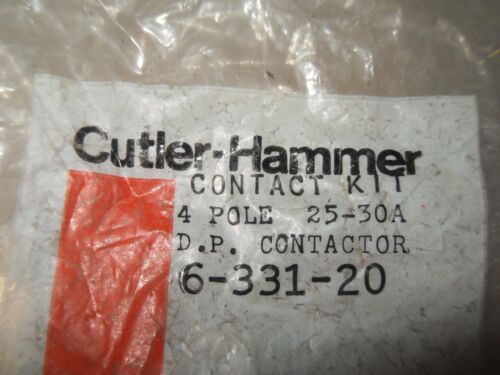 Cutler-Hammer 6-331-20 Contact Kit