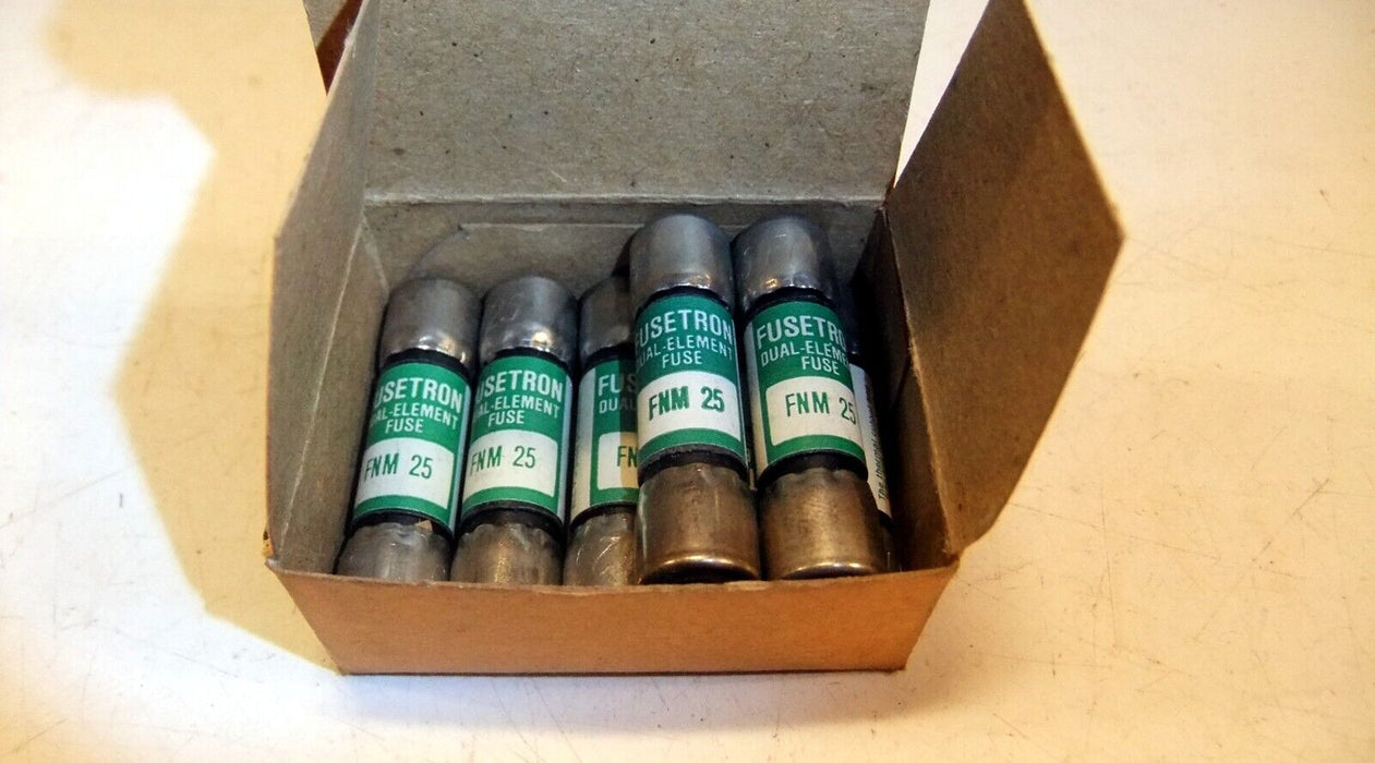 7 Fusetron Fuses FNM-25