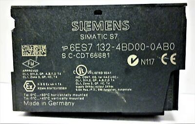 Siemens 6ES7132-4BD00-0AB0 PLC Input & Output Module