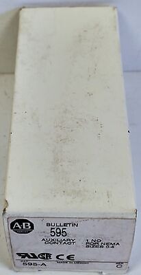 Allen-Bradley 595-A Ser C Auxiliary Contact for Motor