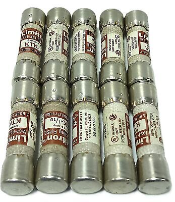 Bussmann KTK-1/10 600 V AC 0.1 A Fast-Acting Fuses