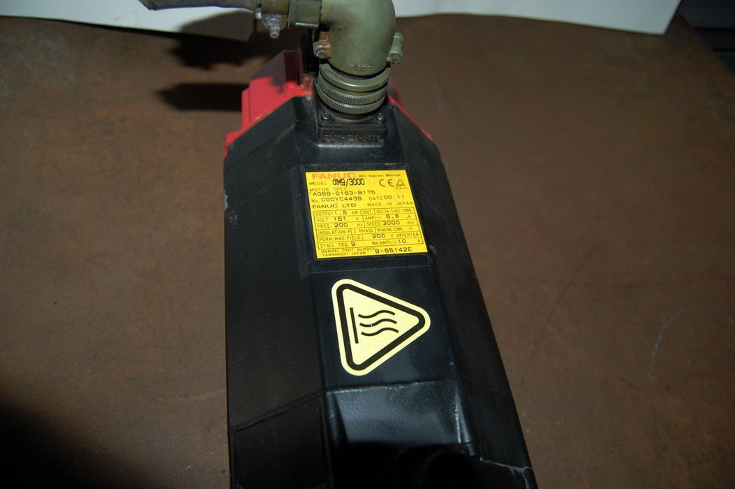 FANUC SERVO MOTOR A06B-0163-B175