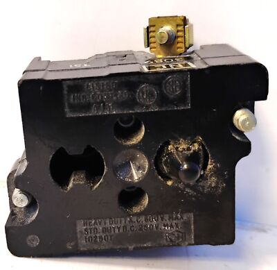 Cutler-Hammer 10250T51 600 V 6 A 1NC Contact Block for 10250 Pushbutton Switches