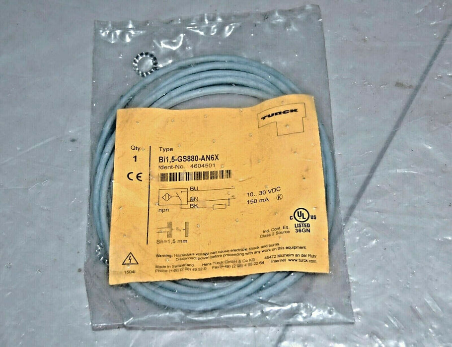 Turck Bi1 5-GS800-AN6X Proximity Sensor