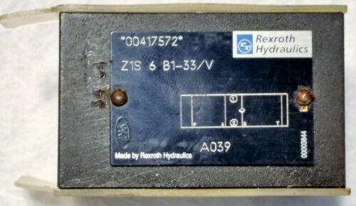 Rexroth Z1S-6-B1-33/V Valve