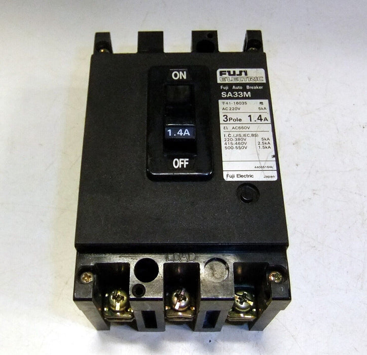 Fuji Circuit Breaker SA33M-1.4