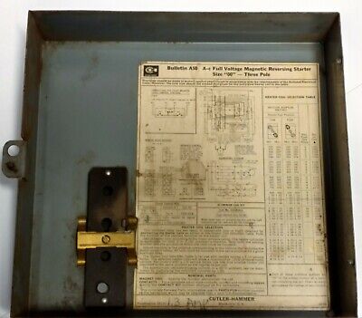 Cutler-Hammer A50CN0A Starter with Enclosure