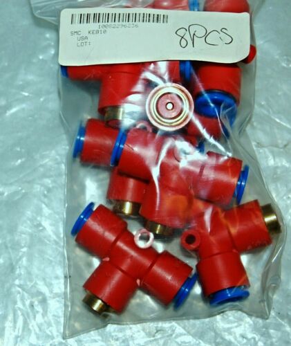 LOT OF 8 SMC KEB10 PRESSURE RELIEF VALVE
