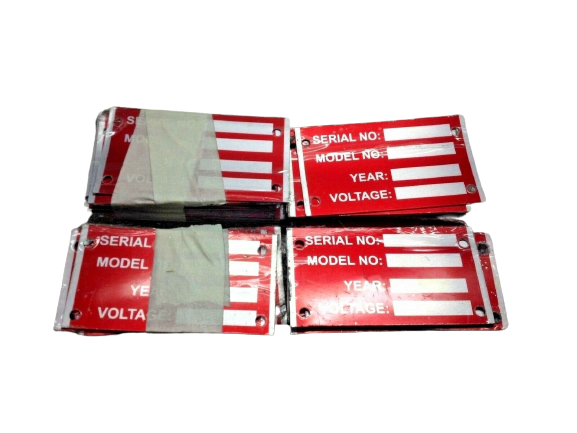 Large Lot of Labeling Plates