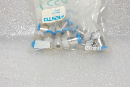 10 Festo PUSH IN FITTINGS QSM-1/8-6-1