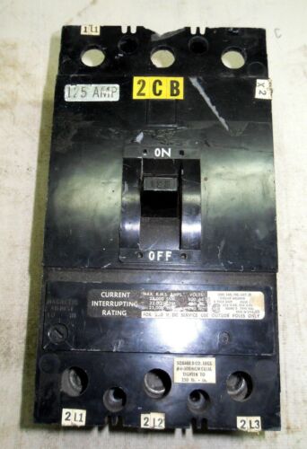 Square D KAL3125 Circuit Breaker