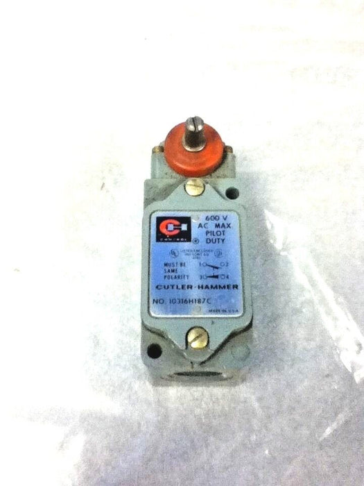 Cutler-[hammer Limit Switch 10316H187C - NO BOX
