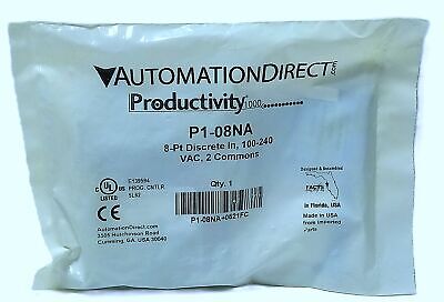 AutomationDirect P1-08NA 100-240 V AC 8 pt. PLC Discrete Input Module