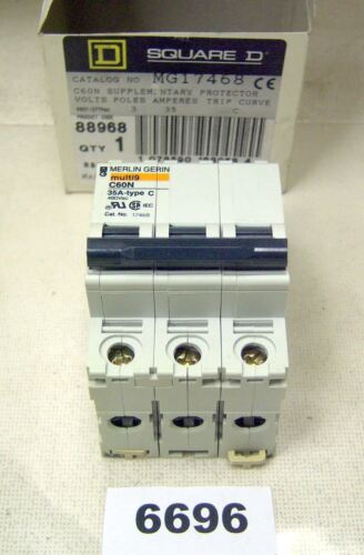 Square D Supplementary Protector MG17468 480Y / 277 V 3P 35A