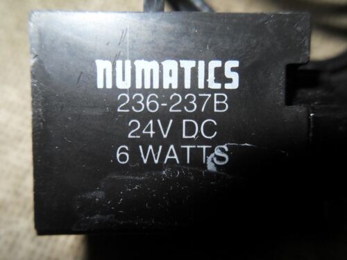 Numatics 236-237B Solenoid Coil Assembly