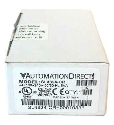 AutomationDirect SL4824-CR 100-240 V AC 2-Line LED SOLO Temperature Controller