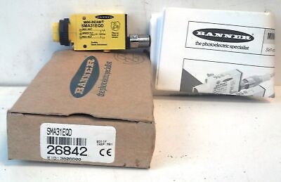 Banner Engineering SMA31EQD 24-240 V AC Mini-Beam Emitter Photoelectric Sensor