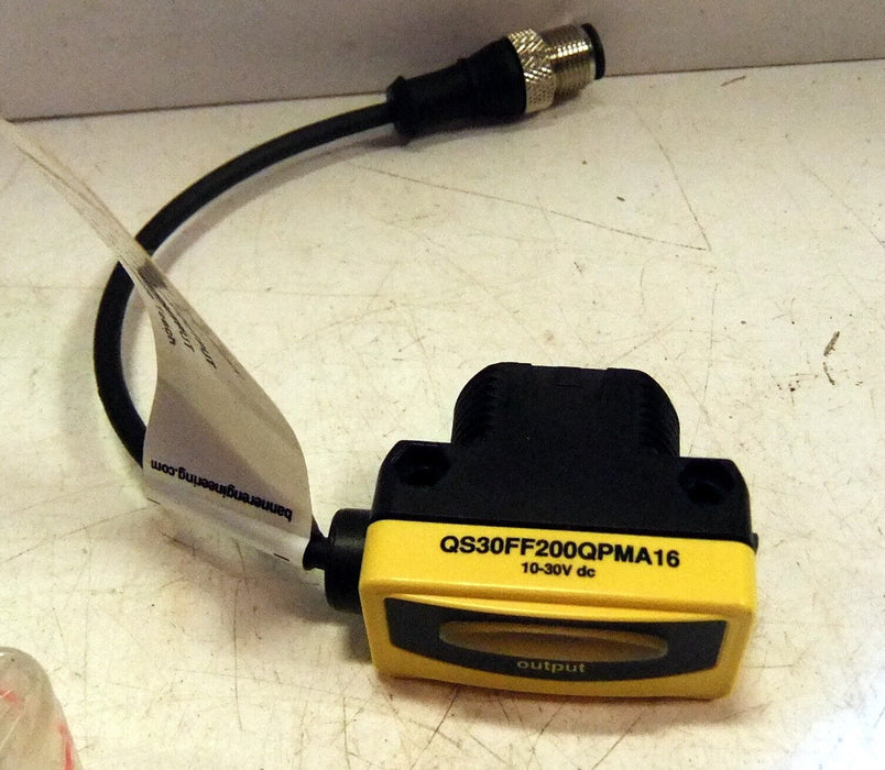 Banner Engineering Photoelectric Switch QS30FF200QPMA16