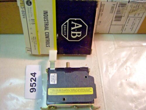 Allen-Bradley Overload Relay 1P 815-BOV4