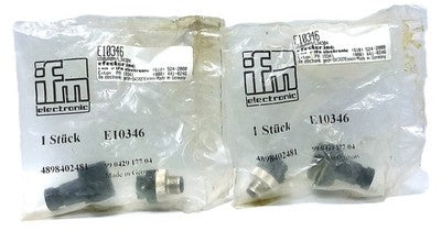 IFM Efector E10346 US0WR0M/L34304 125/150 V AC/DC 4-Pin Wireable M12 Connector