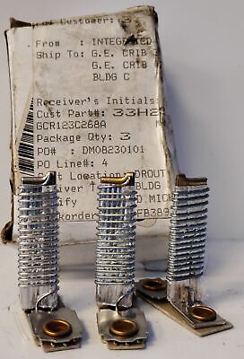 GE E22HV33X44 Thermal Overload Relay Heater Elements - Lot of 3