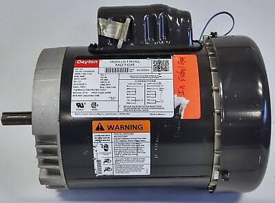 Dayton 6K182BG 115/208-230V 7.8 A Reversible TEFC AC Motor