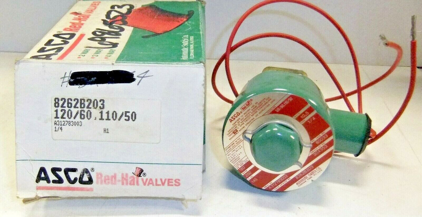 ASCO Valve 1/4" 110/50 120/60 8262B203