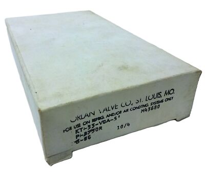 Sporlan KT-53-VGA Thermostatic Element Repair Kit w/ 5 ft of Tubing