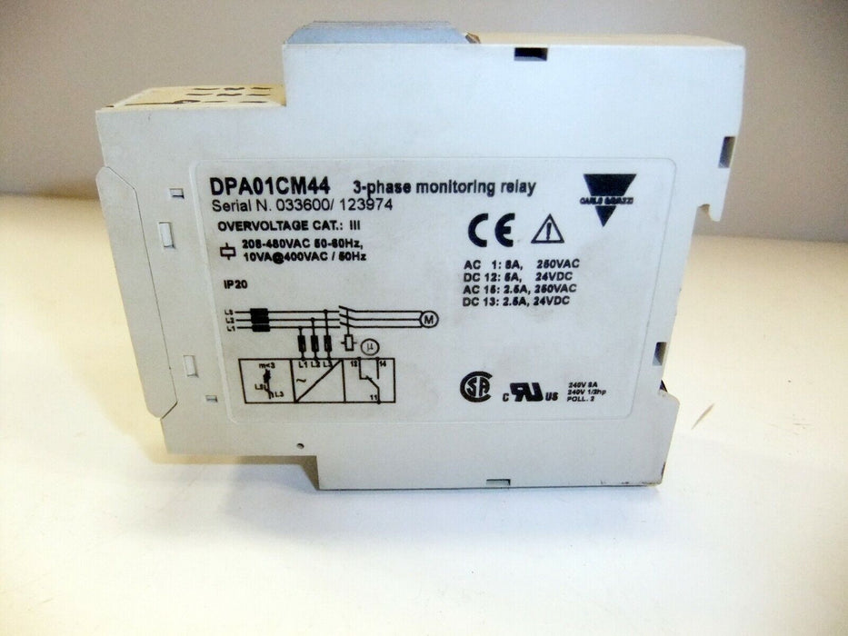 Carlo Gavazzi 3 Phase Monitoring Relay DPA01CM44