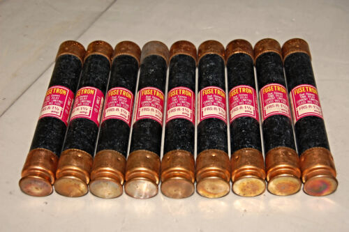 Fusetron FRS-R-1 1/2 Fuse Lot Of 9