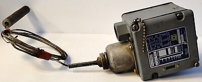 Square D 9025-BCW-33 80-145°F Probe Style Temperature Switch